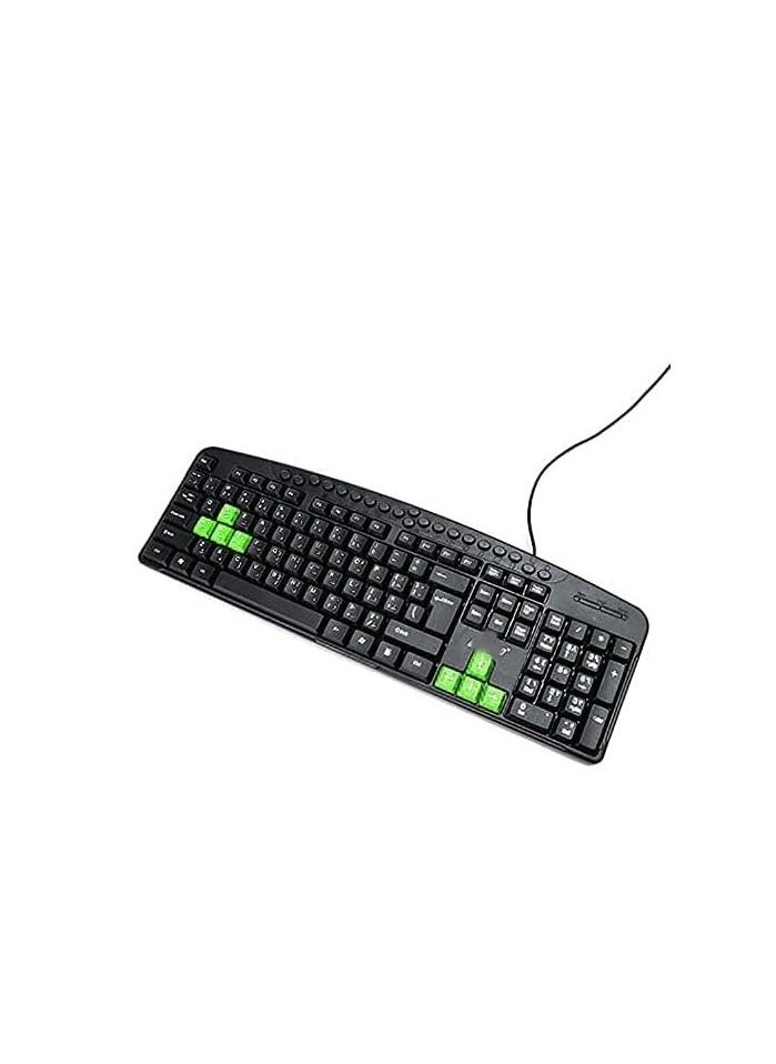ماركة غير محددة - لوحة مفاتيح USB MULTIMEDIA ZERO ZR-2804 - Image 1