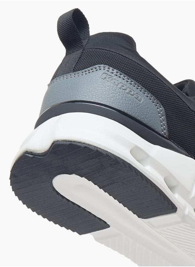 Kappa Men's Logo Print Sports Shoes with Lace-Up Closure  - Image 5