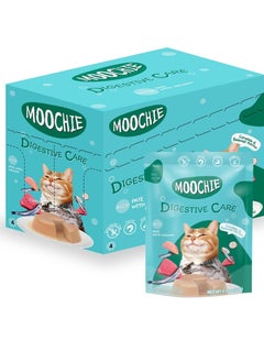 MOOCHIE Cat Adult Wet Food - Anchovy Flavor Pate - 12x70g - Great for Digestive Care  - Image 1