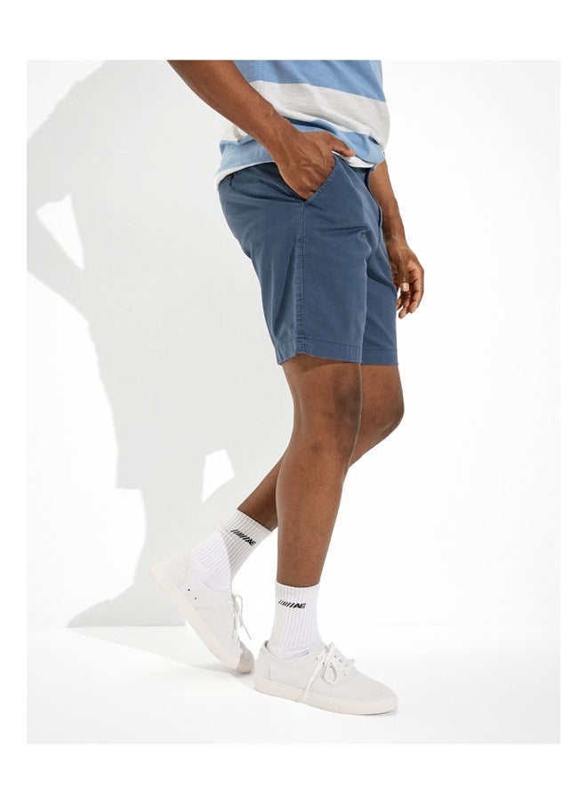 AE Flex 9" Lived-In Khaki Short
