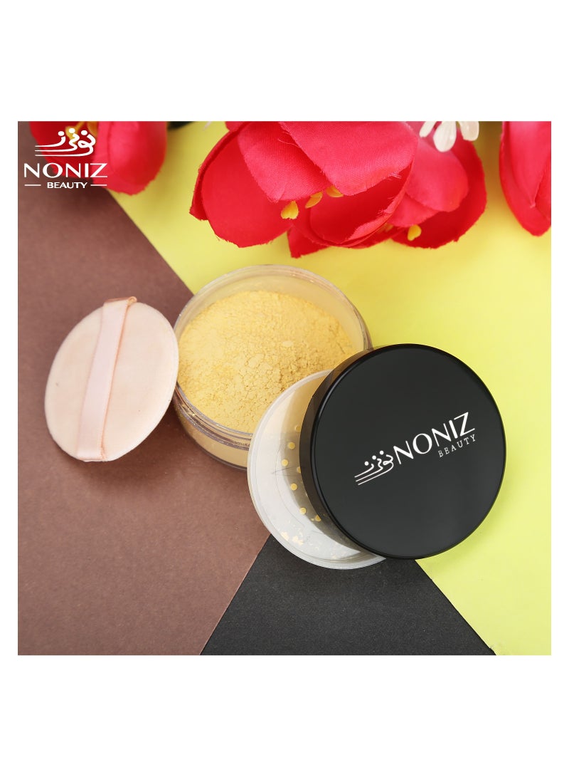 NONIZ BEAUTY NONIZ Finishing Loose Powder - Matte Finish - Oil Absorbing - Vegan Formula - Cruelty-free Makeup - Setting Powder - Image 3