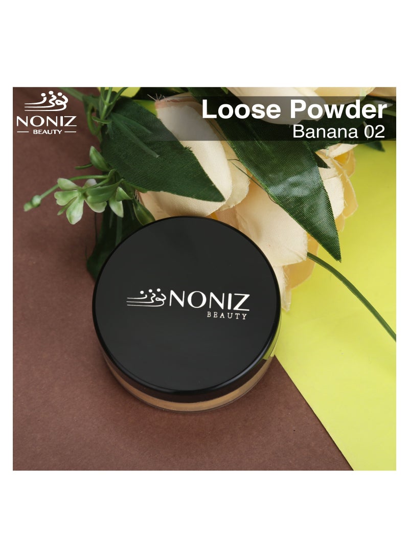 NONIZ BEAUTY NONIZ Finishing Loose Powder - Matte Finish - Oil Absorbing - Vegan Formula - Cruelty-free Makeup - Setting Powder - Image 5