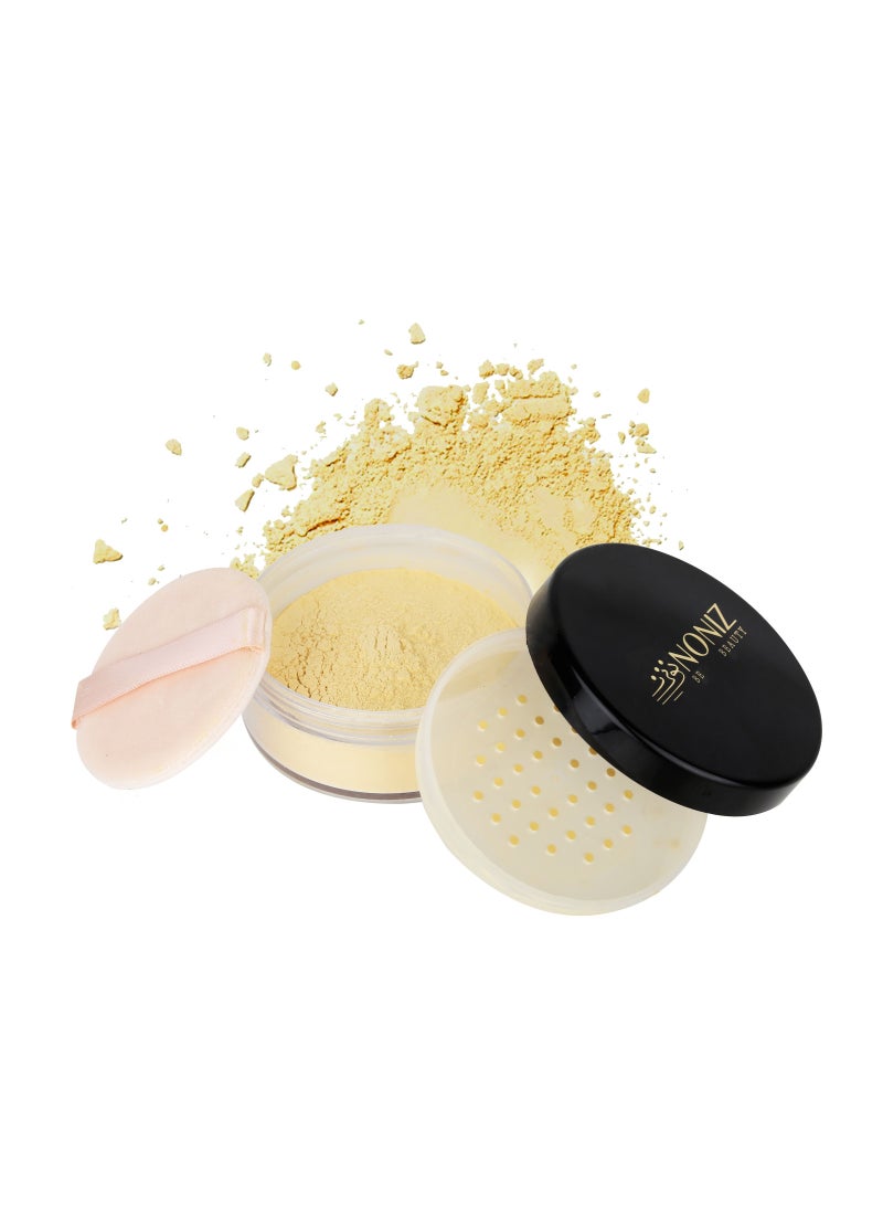 NONIZ BEAUTY NONIZ Finishing Loose Powder - Matte Finish - Oil Absorbing - Vegan Formula - Cruelty-free Makeup - Setting Powder - Image 2
