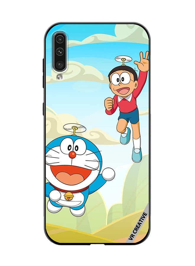 VR CREATIVE Protective Case Cover For Samsung Galaxy A70/A70s Dorami Design Multicolour - Image 1