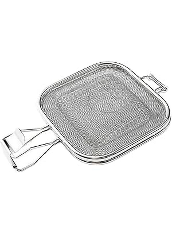 Silver Sandwich Toaster Clip Baking Holder For Oven Grill And BBQ - Image 1