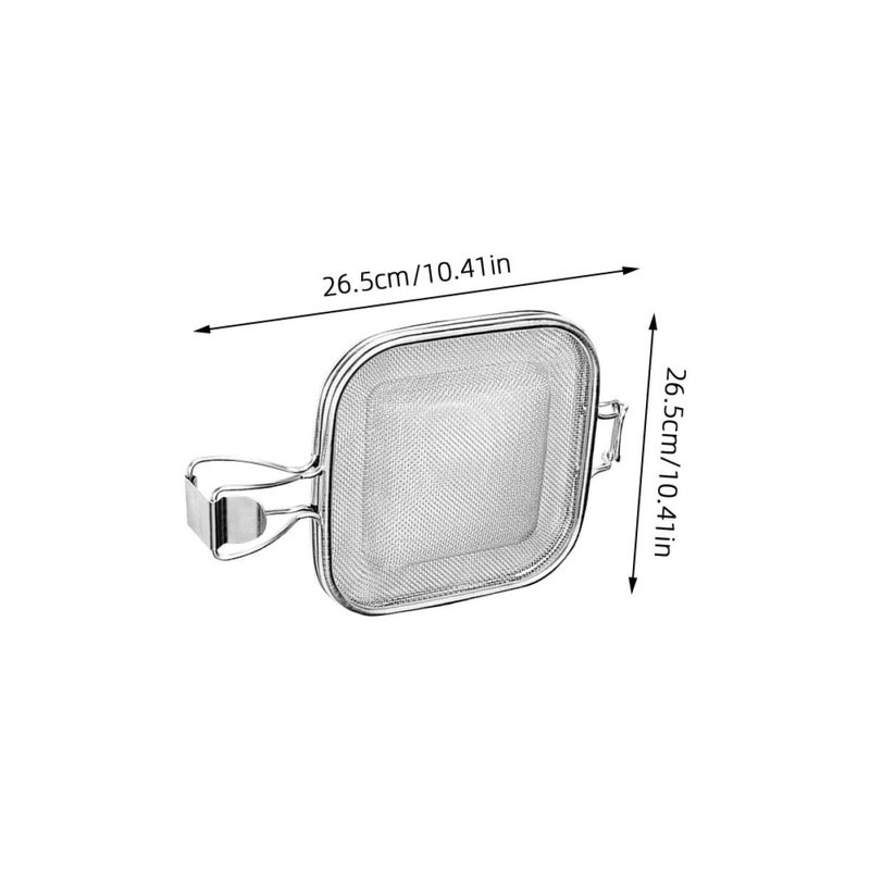 Silver Sandwich Toaster Clip Baking Holder For Oven Grill And BBQ - Image 2