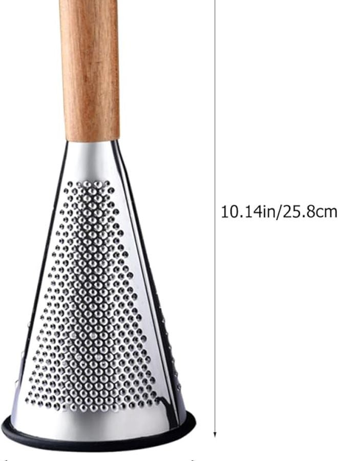 Unomor Stainless Steel Cheese Slicer And Multipurpose Grater For Fruit Lemon Melon - Image 3