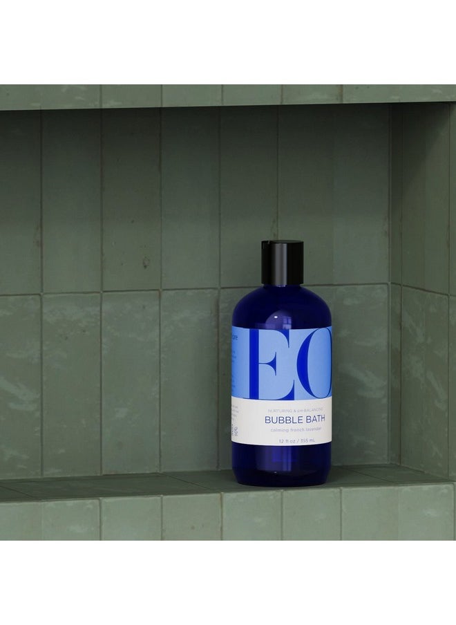EO Bubble Bath, 12 Ounce (Pack Of 1), French Lavender, Organic Plant-Based, Botanical Extracts  - Image 3