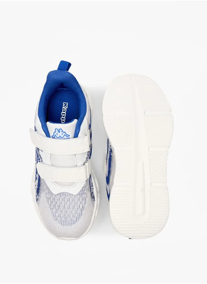 كابا Boys' Logo Detail Sports Shoes with Hook and Loop Closure
