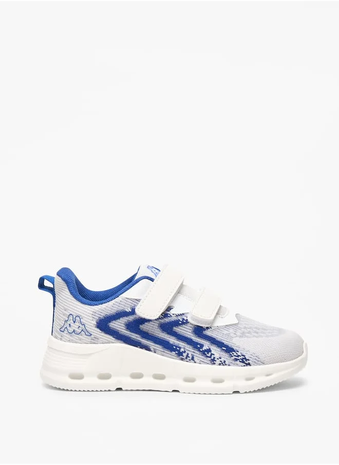 كابا Boys' Logo Detail Sports Shoes with Hook and Loop Closure