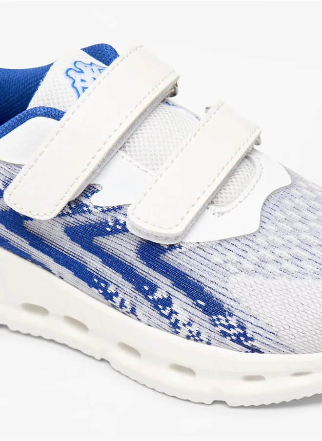 كابا Boys' Logo Detail Sports Shoes with Hook and Loop Closure