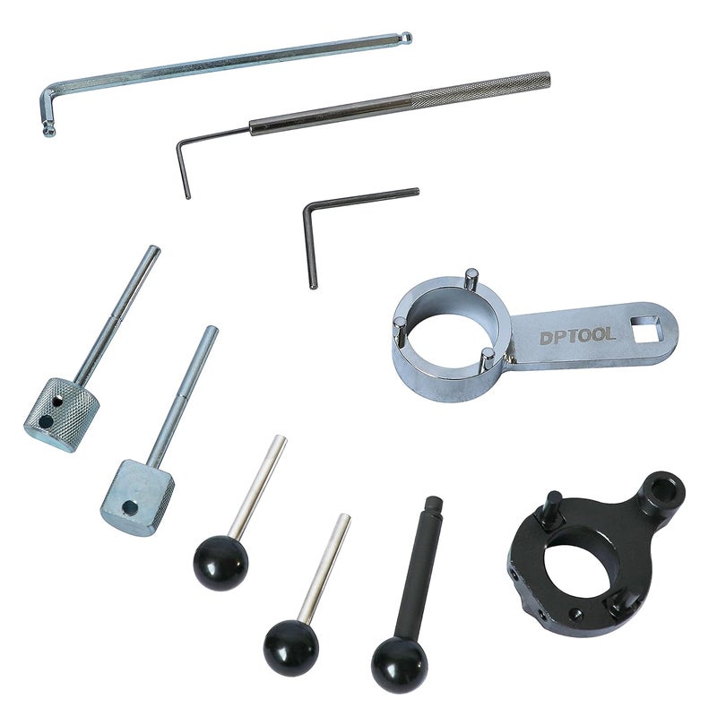 DPTOOL أدوات قفل توقيت عمود الكامات DPTOOL متوافقة مع VW Audi SEAT Skoda 1.6 2.0 TDI محرك ديزل مشترك - Image 3
