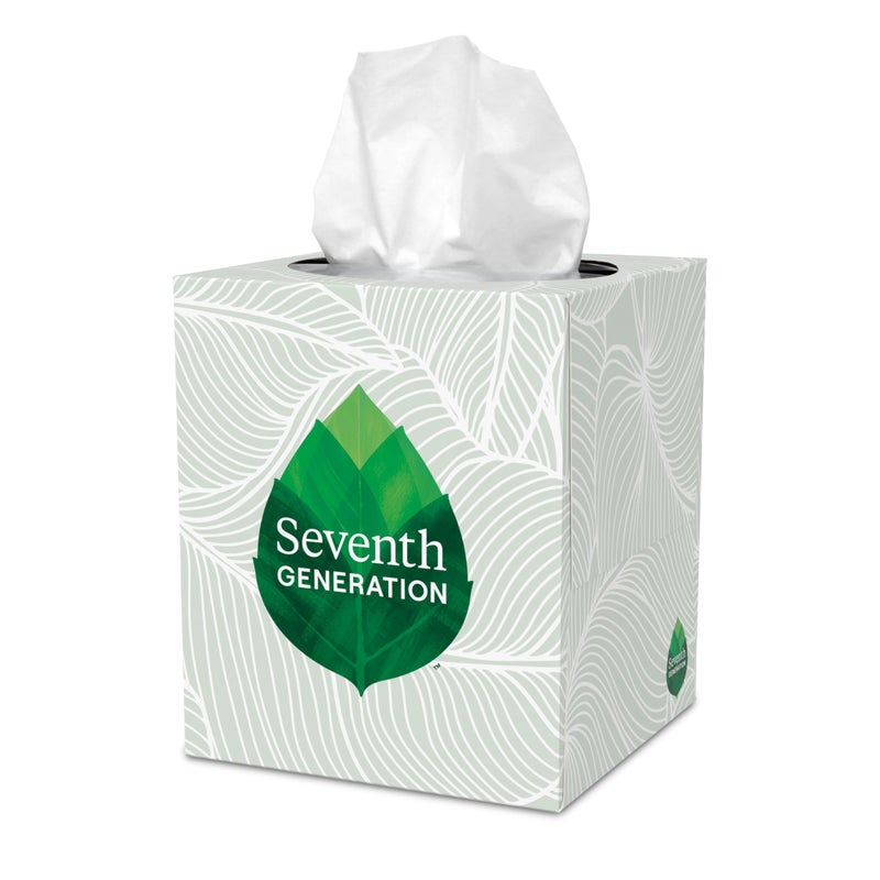 Seventh Generation Facial Tissue 2Ply Sheets 85Count Boxes Pack of 36