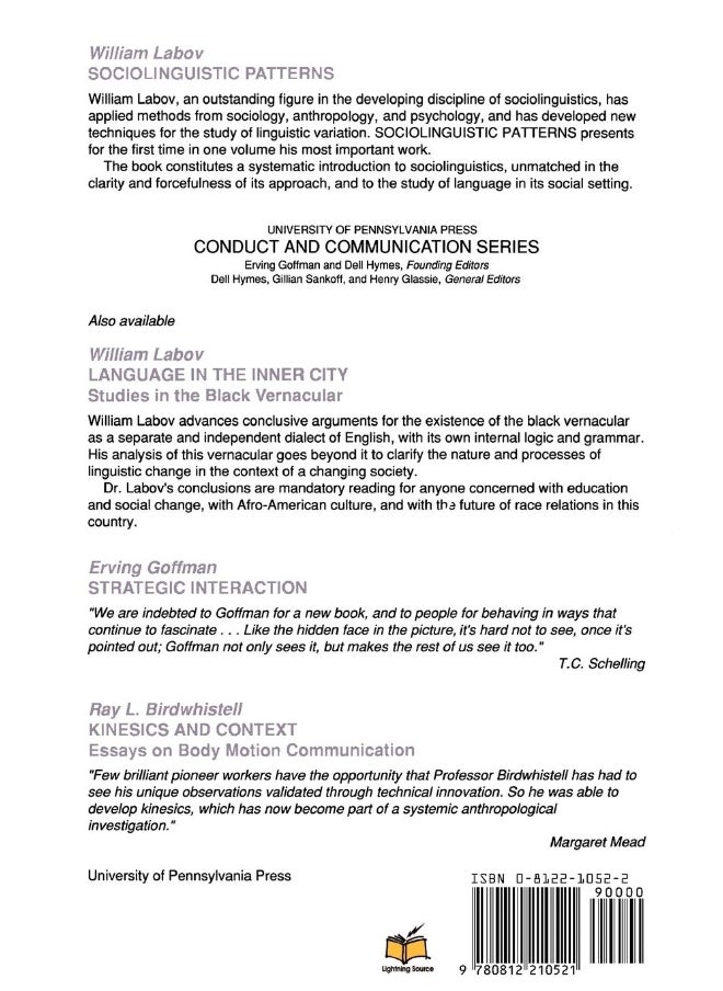 null - Sociolinguistic Patterns - Image 1