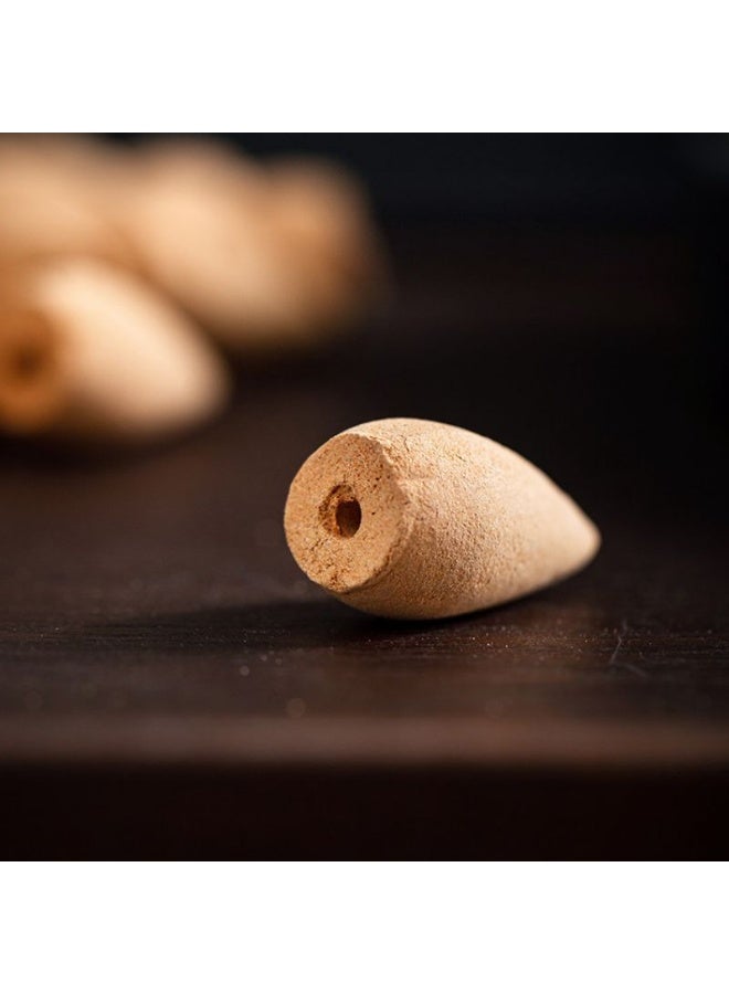 بخور شلال مخروطي 60 قطعة – تأثير دخان متدفق مثل الشلال، روائح طبيعية زهرية وخشب الصندل، مدة احتراق 10 دقائق - Image 5