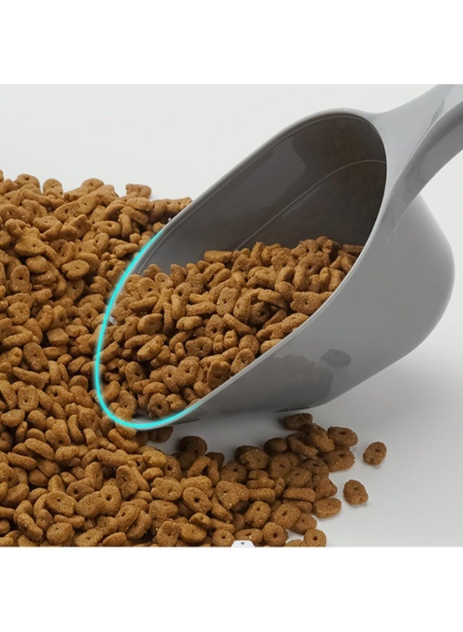 DUNISO Collapsible Pet Food Container，Dog Food Storage Container with Lids，Foldable Pet Cat Food Storage Bin with Silica Del Pet Bowl and Dog Food Spoon，for Pet Food, Cereal, Coffee - Image 5