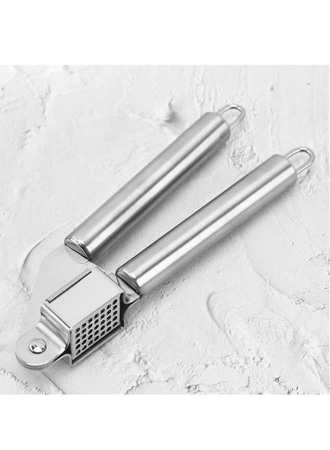Stainless Steel Garlic Press - Image 4