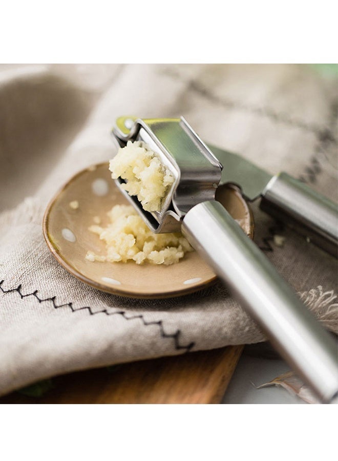 Stainless Steel Garlic Press - Image 3