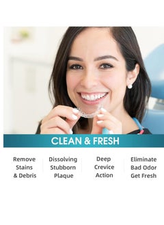 Y-Kelin Retainer Cleaner Tablets Invisalign Cleaner Denture Cleaning Tablets,Remove Stains Away,3 Month Nature Supply - Use for Invisible Clear Aligner,Partials Full Dentures,Night Guard,Mouthguard by Y-Kelin  - Image 2