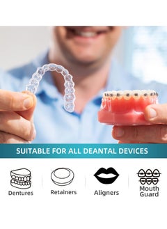 Y-Kelin Retainer Cleaner Tablets Invisalign Cleaner Denture Cleaning Tablets,Remove Stains Away,3 Month Nature Supply - Use for Invisible Clear Aligner,Partials Full Dentures,Night Guard,Mouthguard by Y-Kelin  - Image 3