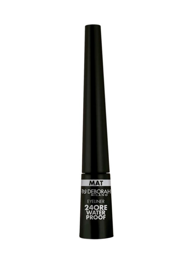 DEBORAH MILANO Eyeliner 24Ore Waterproof Mat Black 