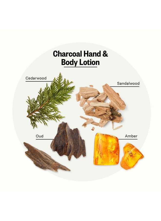 ابوثيديرم لوشن معطر لليدين والجسم من APOTHEKE للنساء والرجال، برائحة الفحم (10 أونصة سائلة)  - Image 2