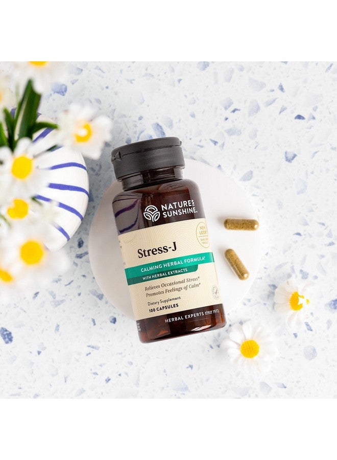 Nature's Sunshine Stress-J 100 Capsules - Image 3