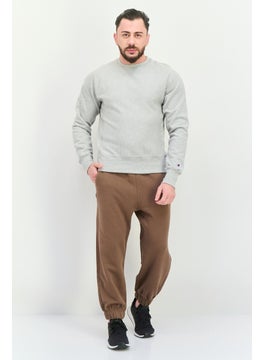 Champion Men Sportswear Fit Long Sleeve Outdoor Sweatshirts, Grey  - Image 3