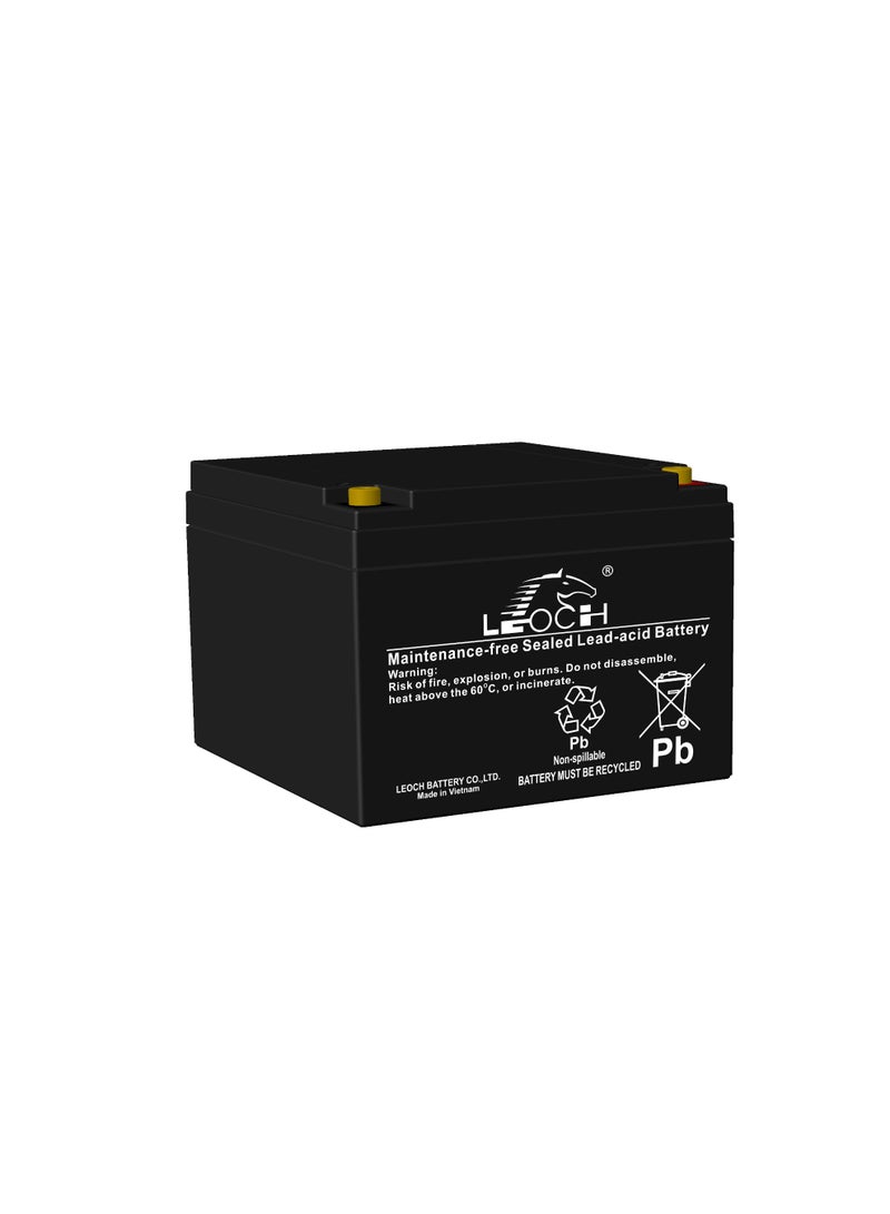 ليوك بطارية لويش 12 فولت 26 امبير معدل تشغيل يصل الى 5 سنوات - Image 1