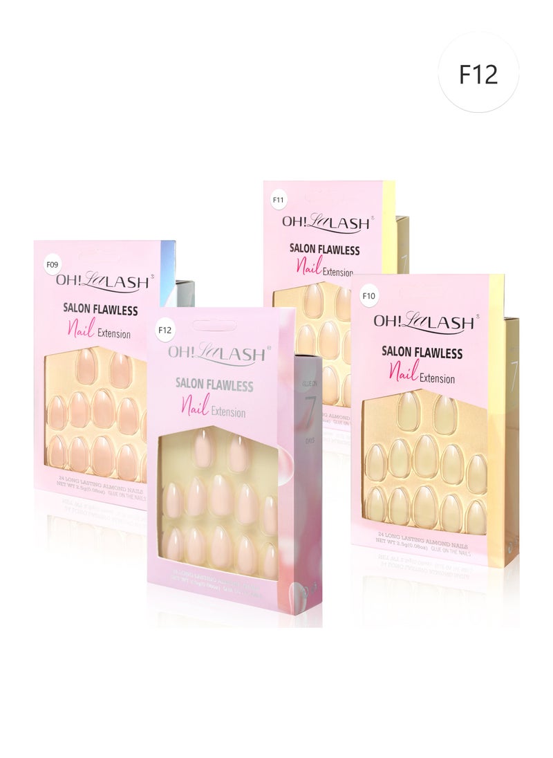 OH! LALASH - 24pcs easy to use false nail tips - Image 1
