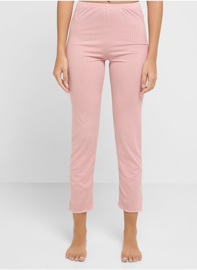 Ginger - Ribbed T-Shirt & Pyjama Set - Image 1