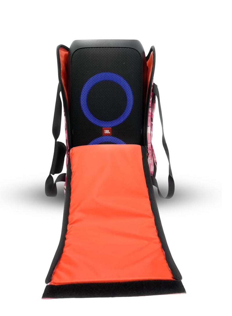 Angry Bull Speaker Bag Safety Storage Case with Handy Strap Travel Bag Compatible with JBL PARTY BOX 310 (ARMY-I) - Image 3