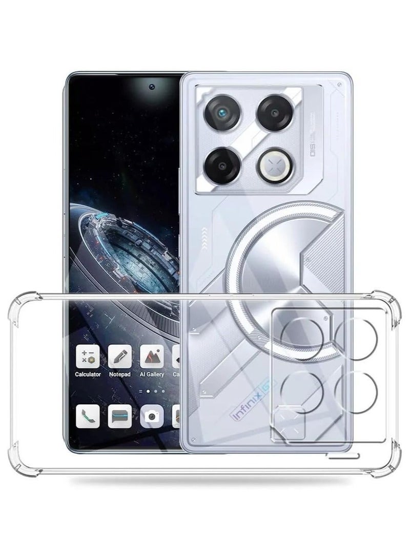 Techie Infinix GT 20 Pro 5G Case TPU Bumper Corner with Camera Lens Protection Transparent Protective Back Cover - Image 3