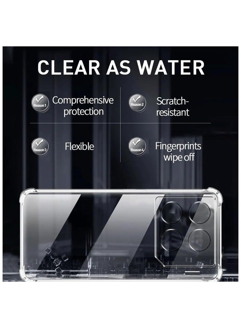 Techie Infinix GT 20 Pro 5G Case TPU Bumper Corner with Camera Lens Protection Transparent Protective Back Cover - Image 4