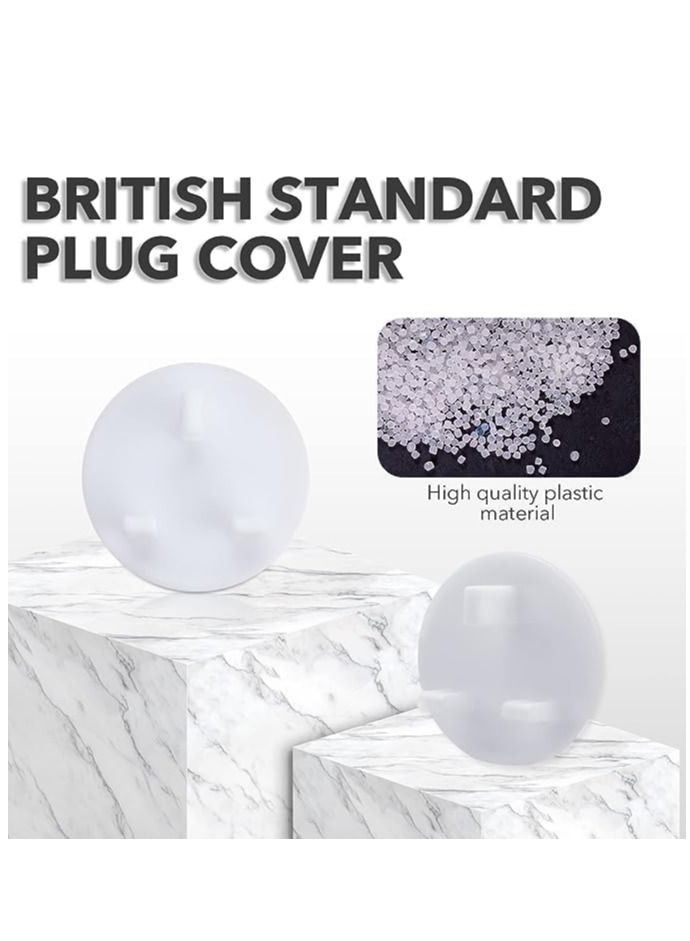 30pcs Plug Socket Covers, White Safety Plastic Outlet Covers Protector Baby Secutity Shock Prevention Ideal for Children Safety at Home and School&Easy Install  - Image 3