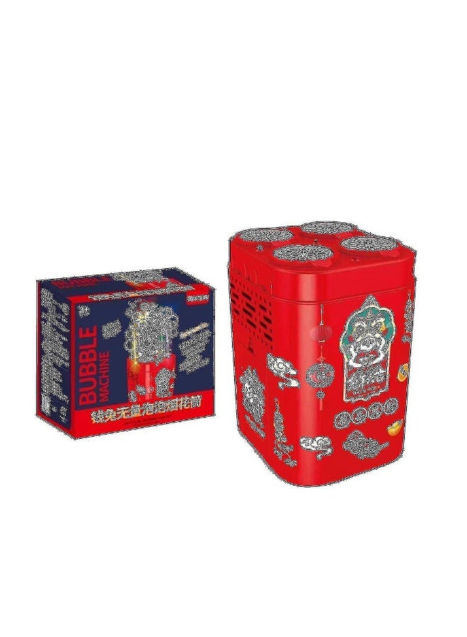 48-Hole Fireworks Bubble Machine Automatic Leak-proof - Image 1