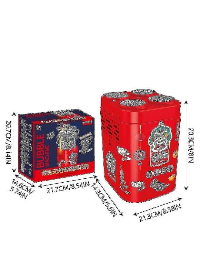 48-Hole Fireworks Bubble Machine Automatic Leak-proof - Image 2