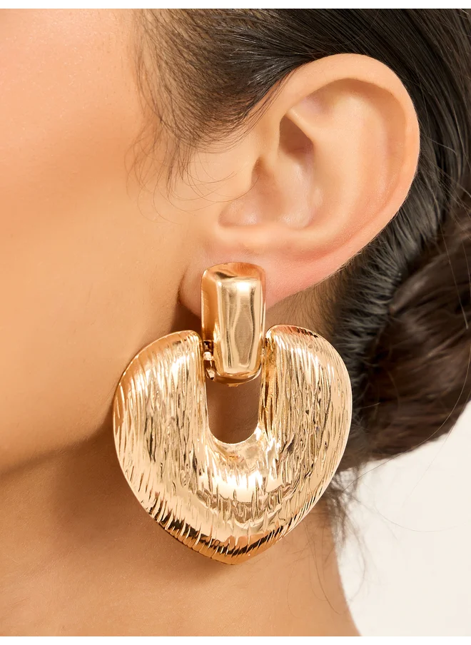 Styli Styli Heart Shaped Earrings