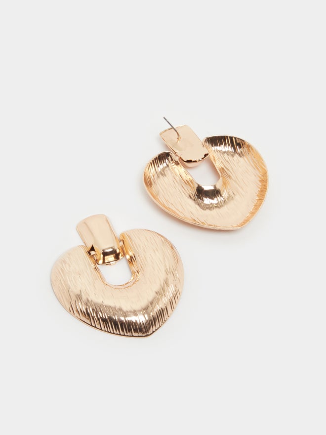 Styli Styli Heart Shaped Earrings  - Image 3