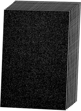 10 Sheets Glitter Cardstock Paper A4 Premium Sparkly Paper Sparkling Card Stock Shimmer Paper For Diy Scrapbook Birthday Wedding Party Decorations 250Gsm 8.3 X 12 Inch Black Glitter - pzsku/ZDEA6966DBD6261F5896BZ/45/_/1740916948/c659896e-b721-47ef-b7e8-eecebb17b22d