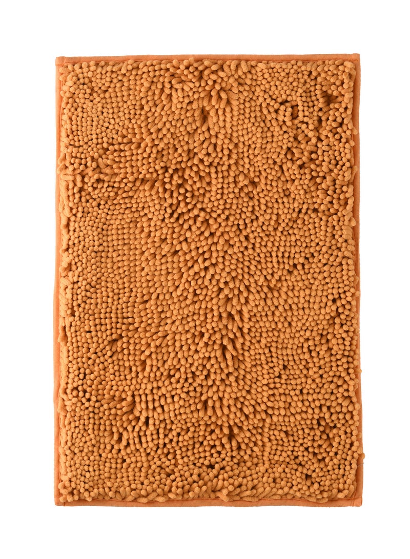 Dream Decor Soft Living Home Luxury Microfiber Chenille Bathmat - Image 1