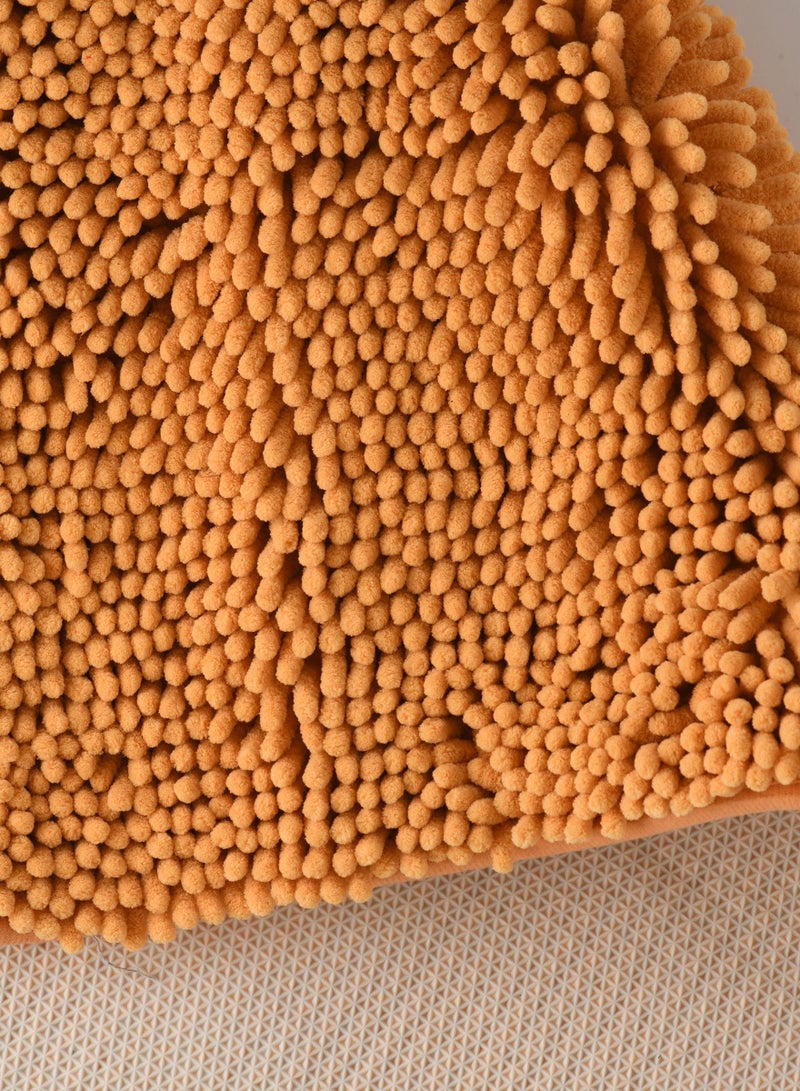 Dream Decor Soft Living Home Luxury Microfiber Chenille Bathmat - Image 2