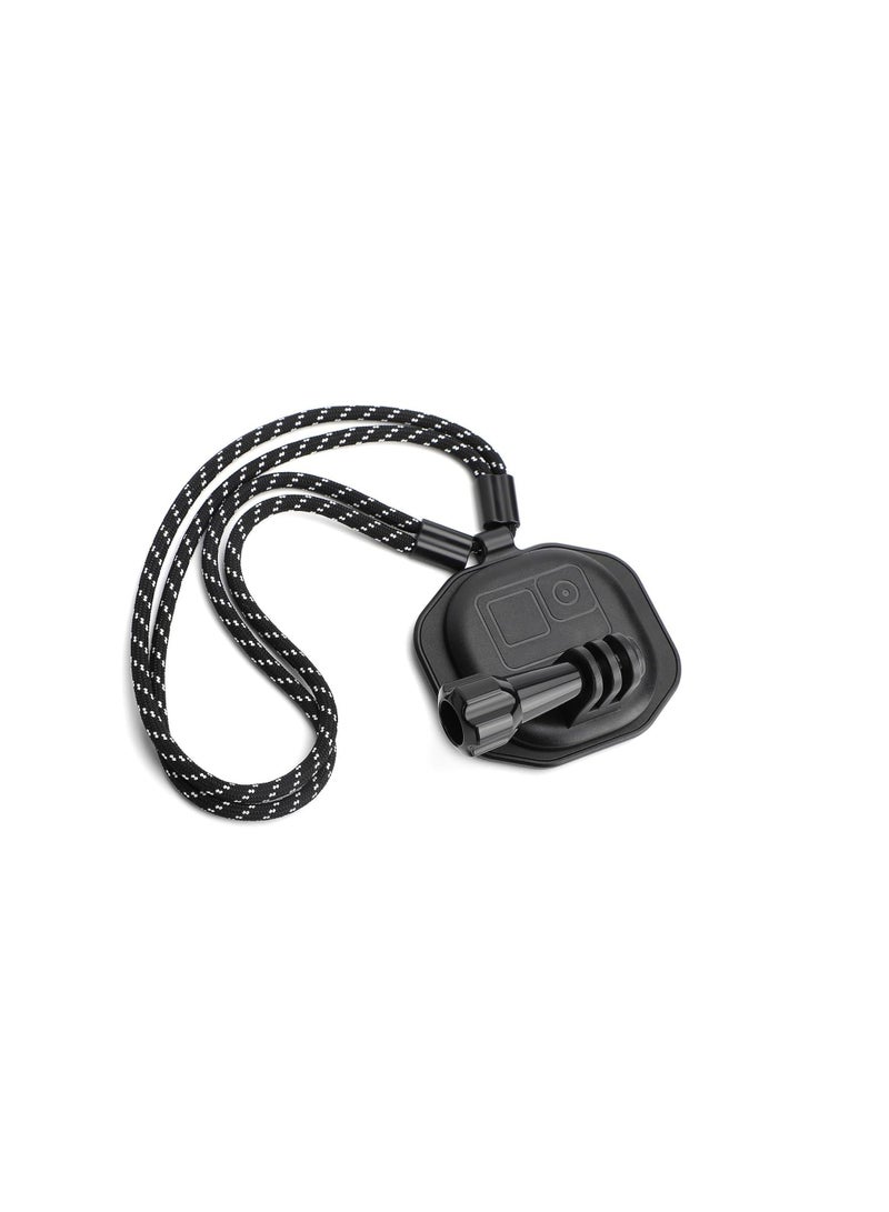 Action Camera Mount, Magnetic Neck Bracket for Action Camera, Quick-Release Camera Support, Compatible For Dji Osmo Action 4 3 2 Dji Pocket 2 1 Gopro Max Hero 11 10 9 8 Insta360 One Rs Insta360 X3 X2 - Image 1