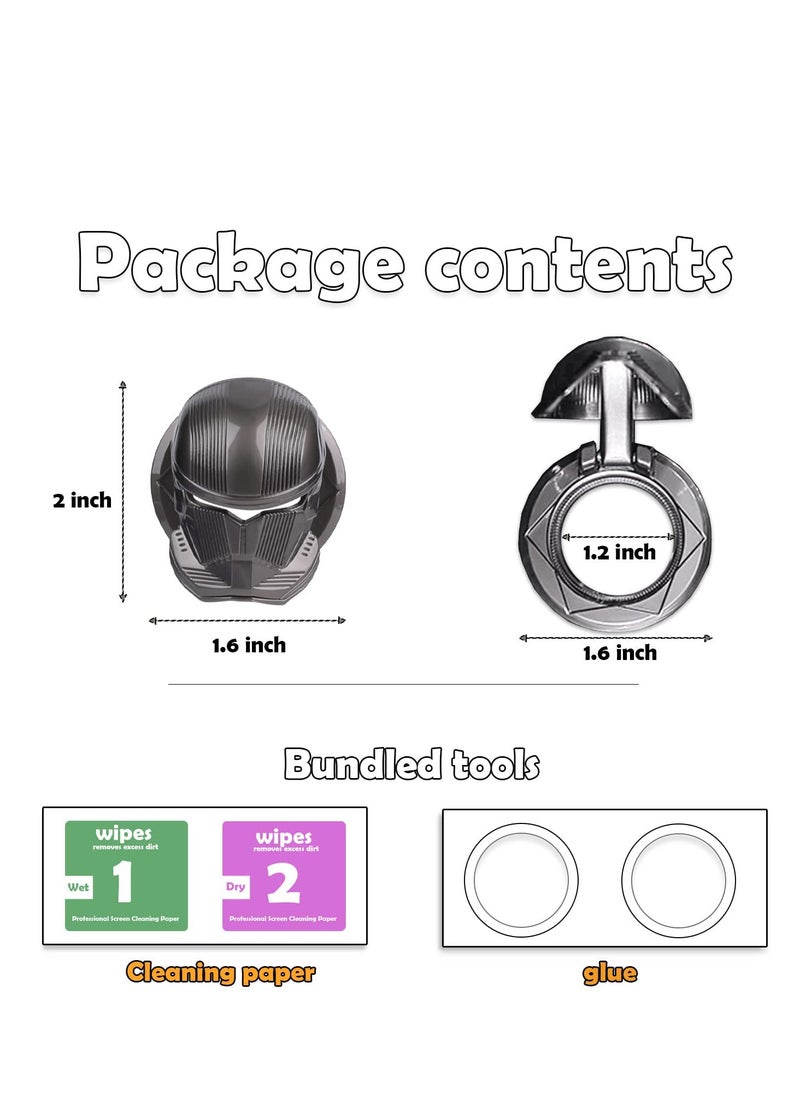 SYOSI - Car Engine Start Stop Button Startup Cover Open The Protective Shell of Style Push Decoration Black - Image 1