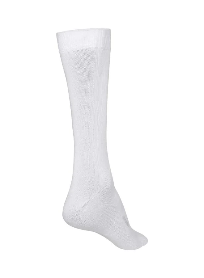 JOCKEY Jockey 7092 Men Mercerized Cotton Crew Length Socks With Stay Fresh Treatment White Free Size
