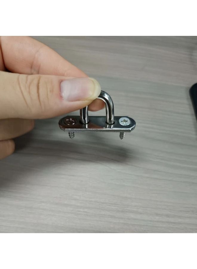 20pcs Heavy Duty Stainless Steel Ceiling Hooks Rust Proof Silvery for Indoor Outdoor - Image 5