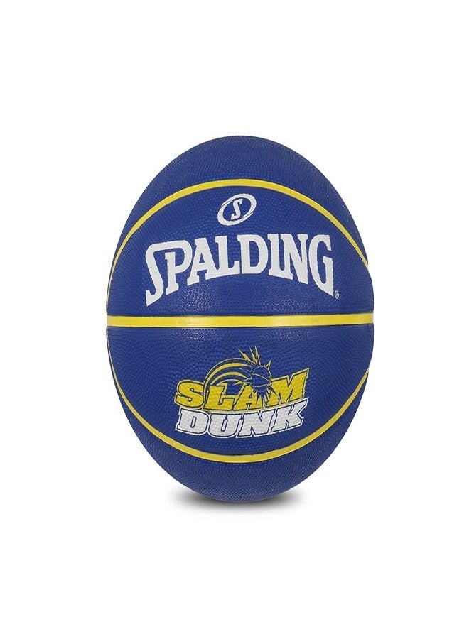 Spalding Dunk NBA Approved Dunk Basketball Ball Size 5+Inflating Needle Air Pump - Image 3