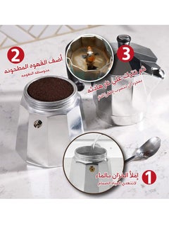 Generic Maker coffee pot Mocha, latte and Italian espresso  - Image 3
