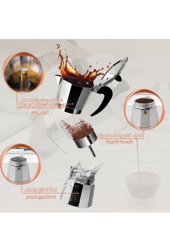 Generic Maker coffee pot Mocha, latte and Italian espresso  - Image 4