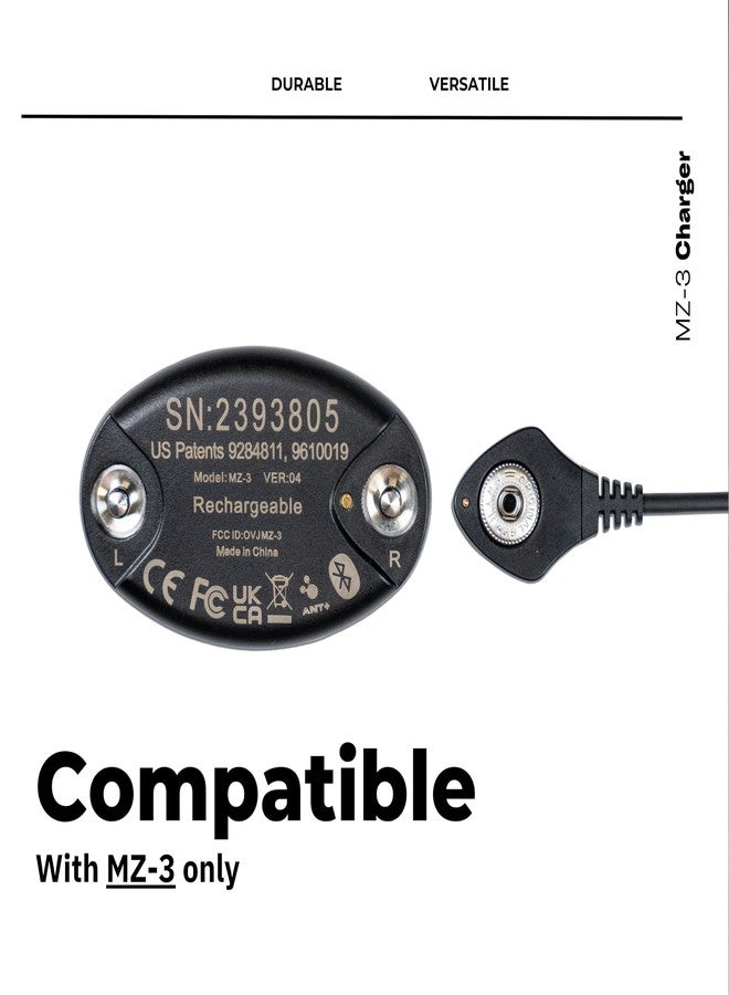 MYZONE MZ-3 Replacement Charging Cable - Reliable Power Replacement for The MZ-3 Fitness Tracker - Image 5